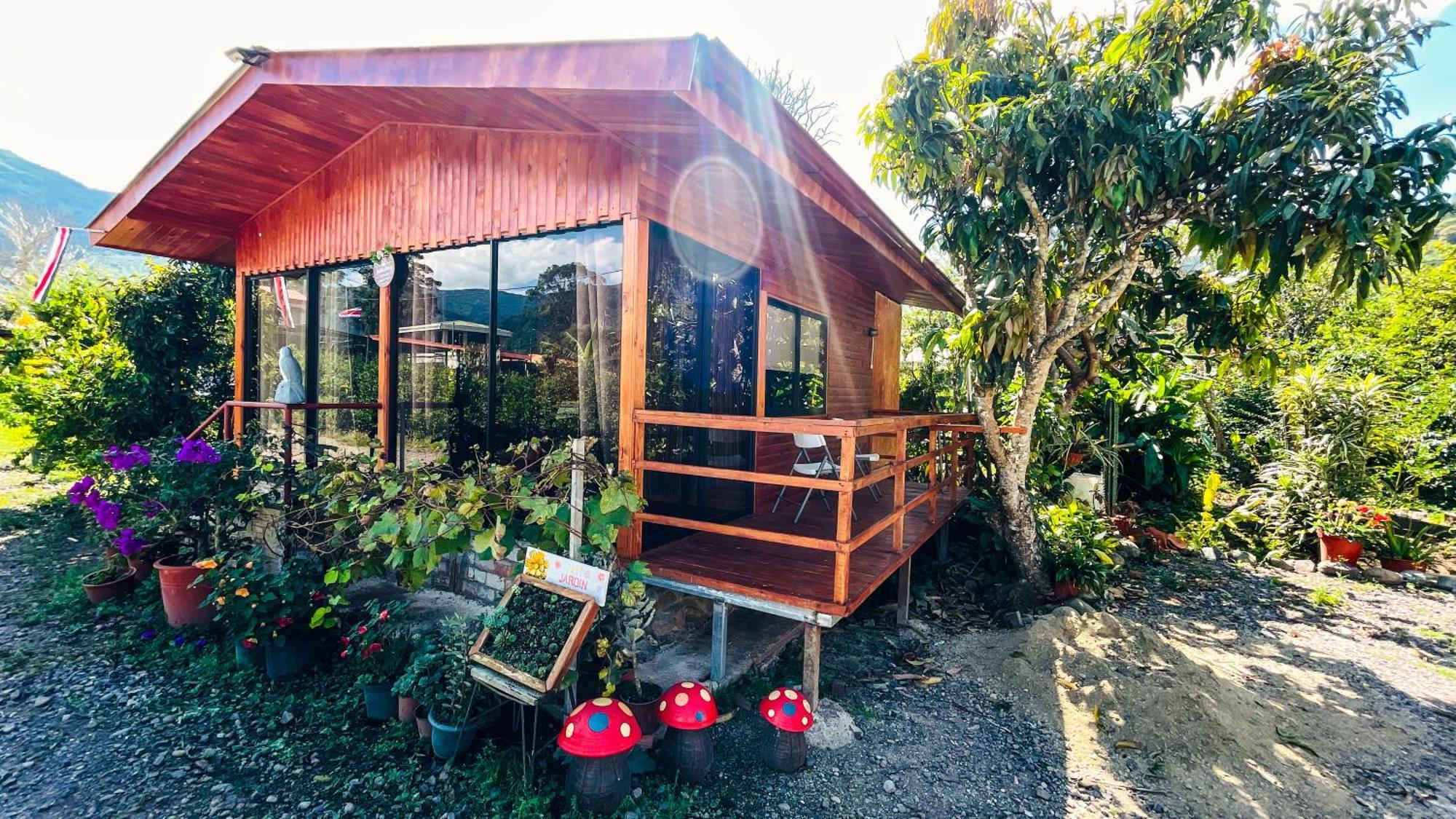 Cozy Woodcabin Santa Maria Exterior photo